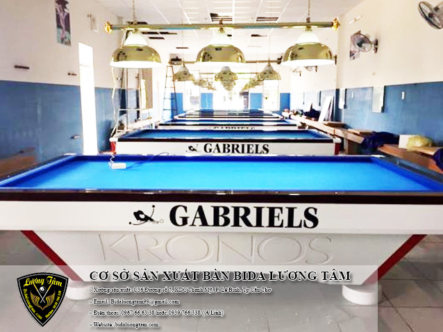 Mẫu Bàn bida Gabriels